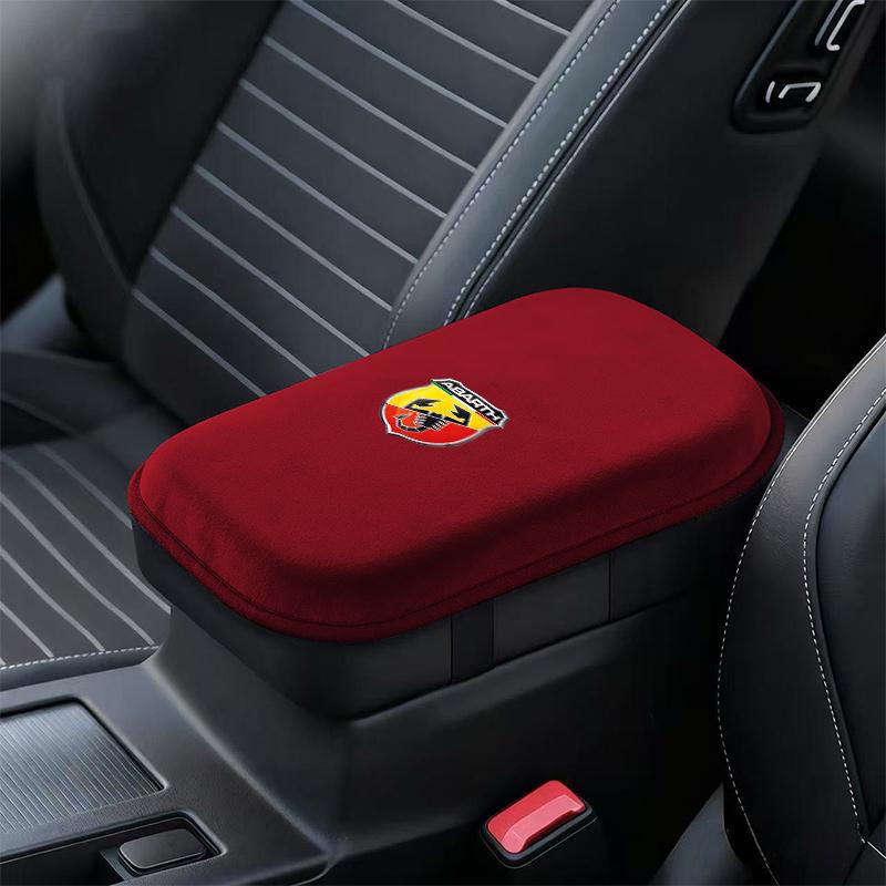 Car Armrest Box Pad Car Armrest Mat High Quality Accessory For Abarth 695 595 500 500c 500s 124 Spider PUNTO Panda Key Case Bag
