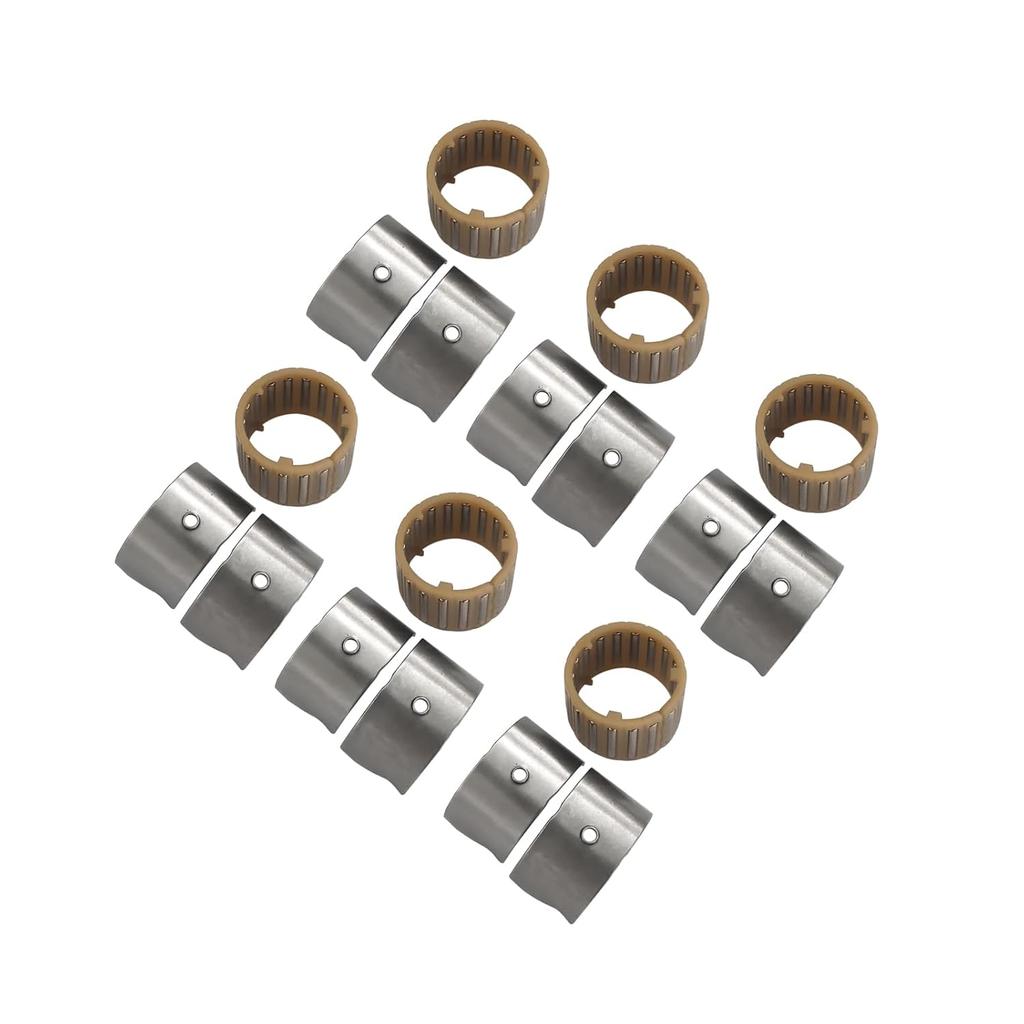 6Pcs Eccentric Shaft Camshaft Needle Bearing, 11377615379 Replacement Camshaft Bearing Compatible with BMW