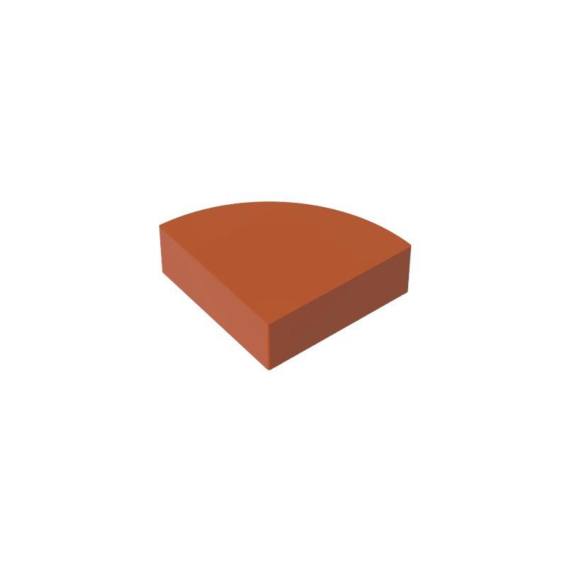 

20Pcs Custom Build Fits Assembles Particles 25269 48410 Tile Round 1 x 1 Quarter Creating Block Parts DIY Compatible Tech Toy