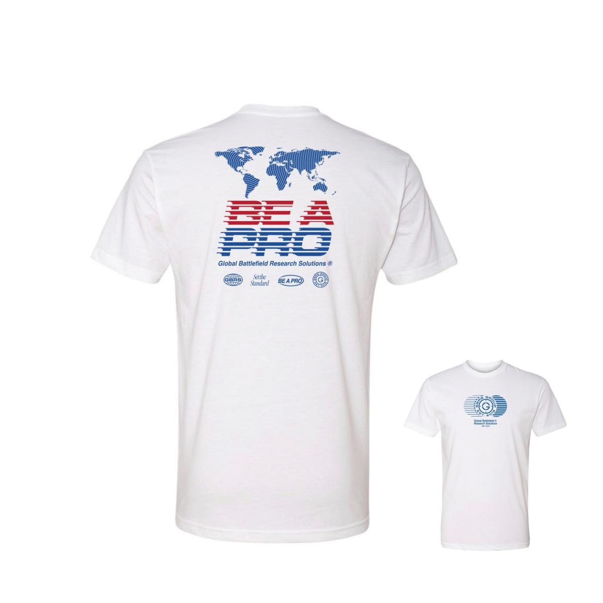 

R WB Be A Pro Military Training Tactical Casual Tshirt Mens and Womens Luxury Brand Top S