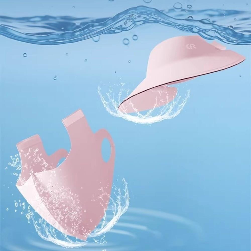 Ultra-light Full Face Cover Ice Silk Material Sunscreen Hat Mask New Sun Cap and Mask  for Outdoors