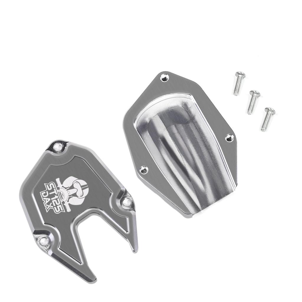 DAX 125 ST125 Side Stand Plate Aluminum Alloy CNC Non-slip Anti-tip Anti-sinking Bike Kickstand