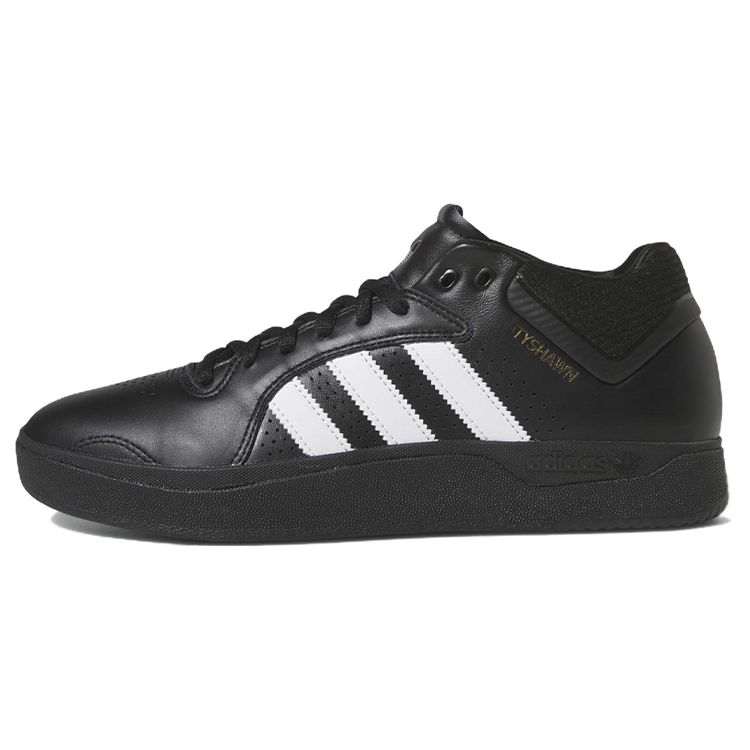 Adidas Tyshawn Remastered Black White Мужские кроссовки Core-Black Cloud-White Gold-Metallic IG5270 42