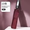 Automatic broken window umbrella wholesale vinyl sunscreen unisex advanced business advertising umbrella can be customized printing LG