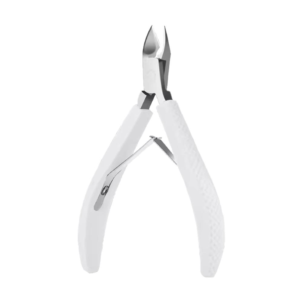

Stainless Steel Diagonal Nail Clipper Dead Skin Remover Pedicure Nail Cutters Tool белый