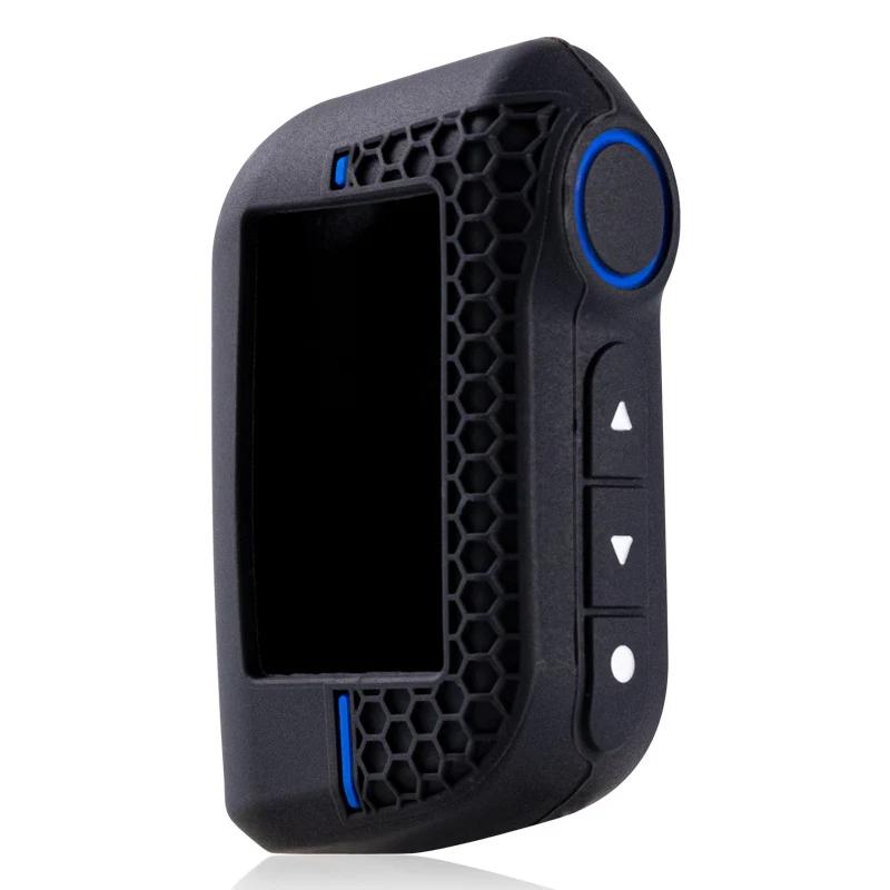 Silicone Silicone Smart Key Fob Cover Remote Fit For Starline A93 A63 Russian Version Two Way Auto Alarm Lcd Smart Controller Key Ring
