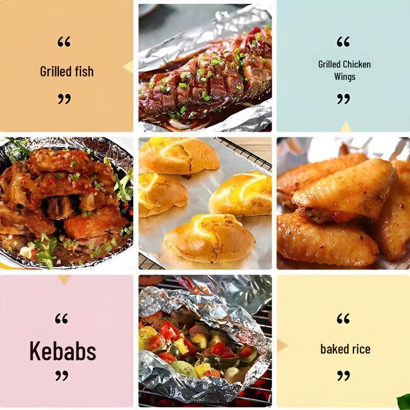 ZhiShi Heavy-Duty Food Grade Aluminum Foil