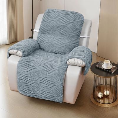 Comfortable Single Seater Armchair Slipcover Soft Jacquard Sofa Recliners Protectors Adds Elegances To Any Room