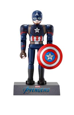 TAMASHII NATIONS Chogokin HEROES Avengers Captain Approximately 100mm and ABS Painted Action Figure America, Die-cast