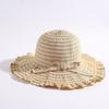 Summer Style Women's Travel Sun Protection Foldable Washable Fashionable Sweet Dome Patterned Sun Hat
