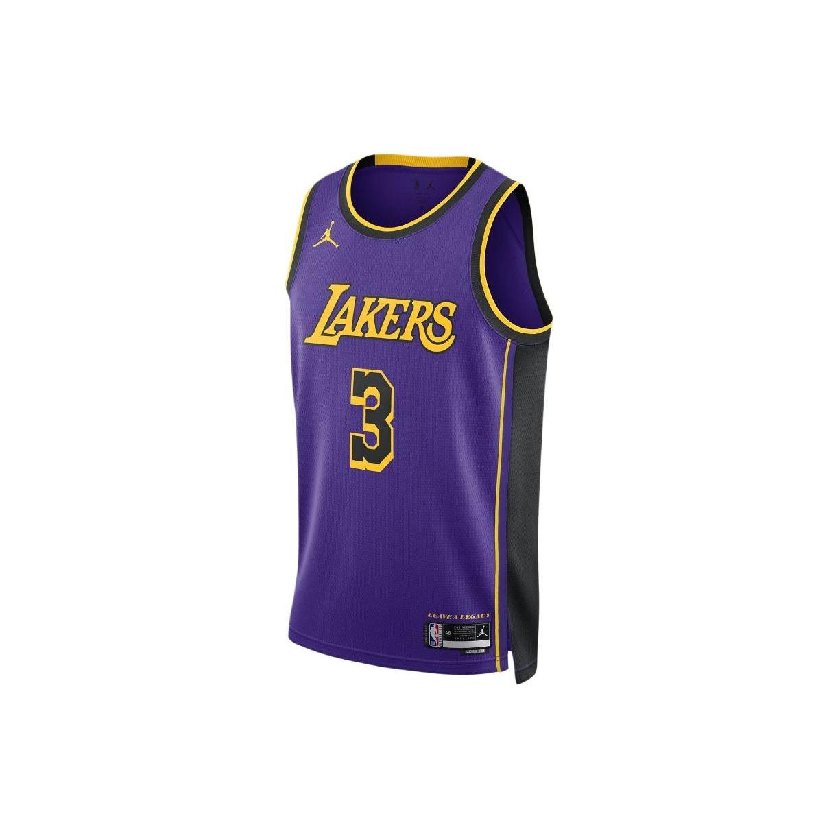 Air Jordan Dri-FIT NBA Swingman Jersey Los Angeles Lakers Statement Edition - Field Purple Men s DO9530-504 L
