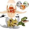 Movable Joints Dinosaur Egg Toy Simulation Animal Tyrannosaurus Rex Model  Children Play