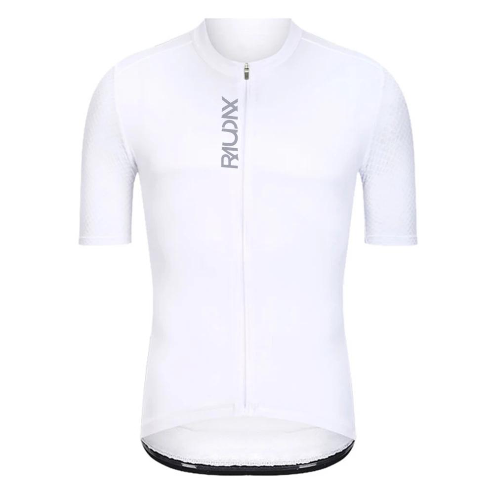 White Cycling Jersey Team Bike Kit MTB Cycling Clothing Men Mountain Bike Wear Clothes Maillot Ropa Ciclismo Triathlon