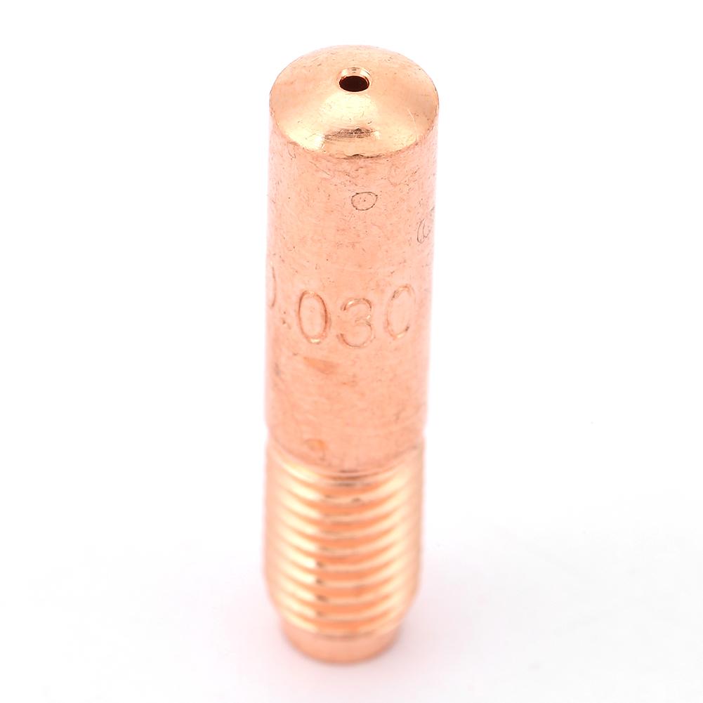 10pcsset MIG Welding Contact Tips 030" 0.8MM for Miller 000067