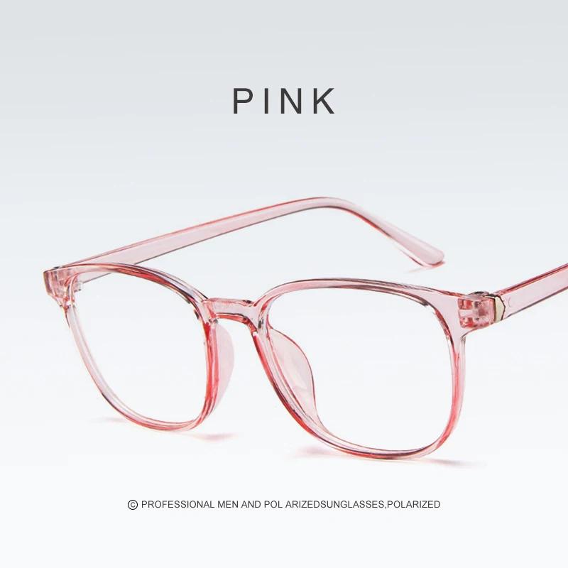Anti-Blue Light Retro Reading Vintage Glasses Frame Fashion Computer Eyeglasses Frame For Women Colorful Mirrored