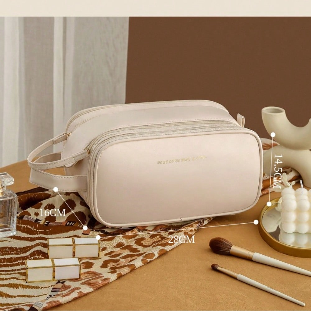 Cosmetic bag Women's large-capacity travel Big Mac New toilet bag Wash makeup brush storage bag Portable storage