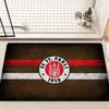 F-FC S-St. P-Pauli Bathroom Mat Anti-slip Absorb Water Long Strip Cushion Bedroon Mat Hotel Decor Mat