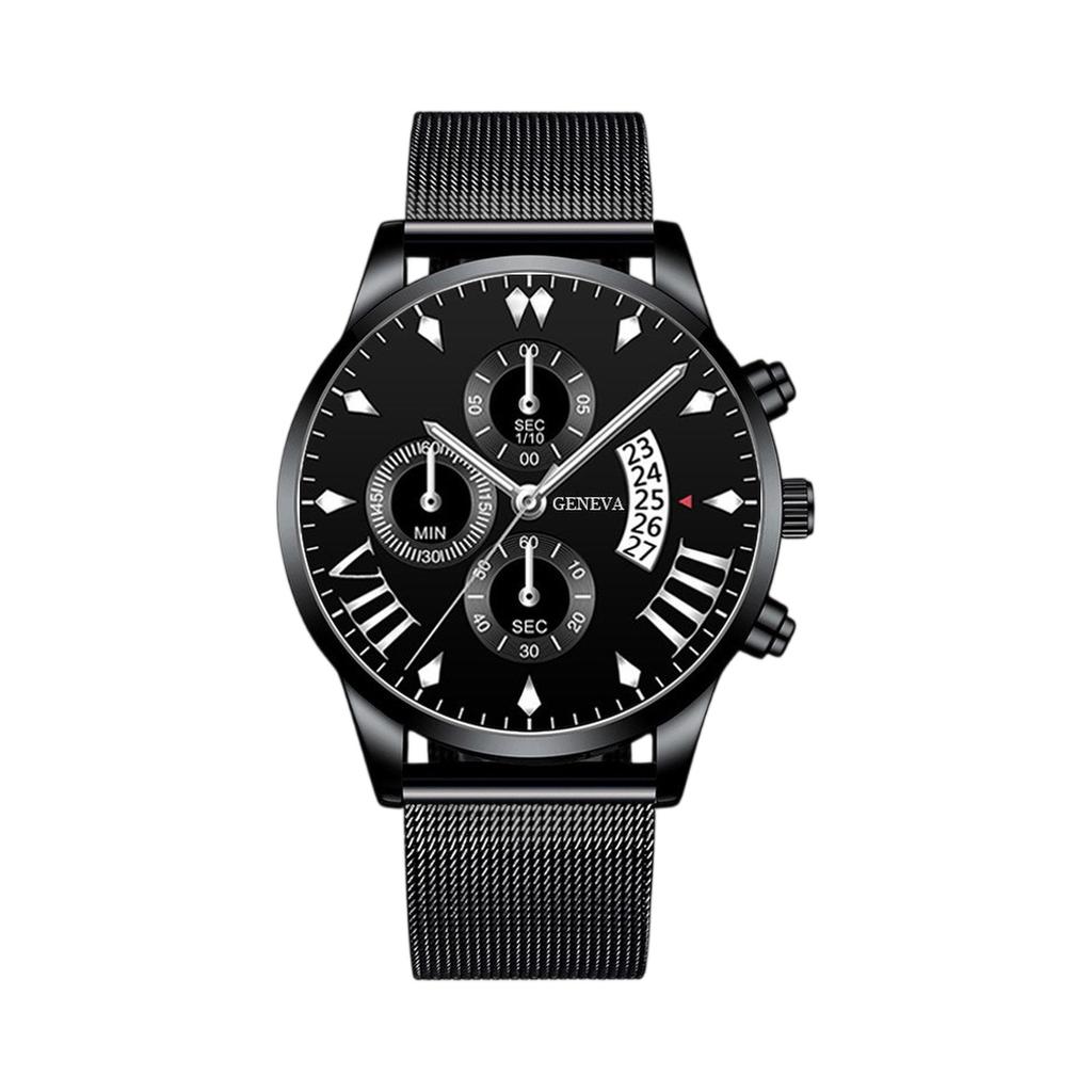 Men's Waterproof Luminous Running Alarm Clock Watch