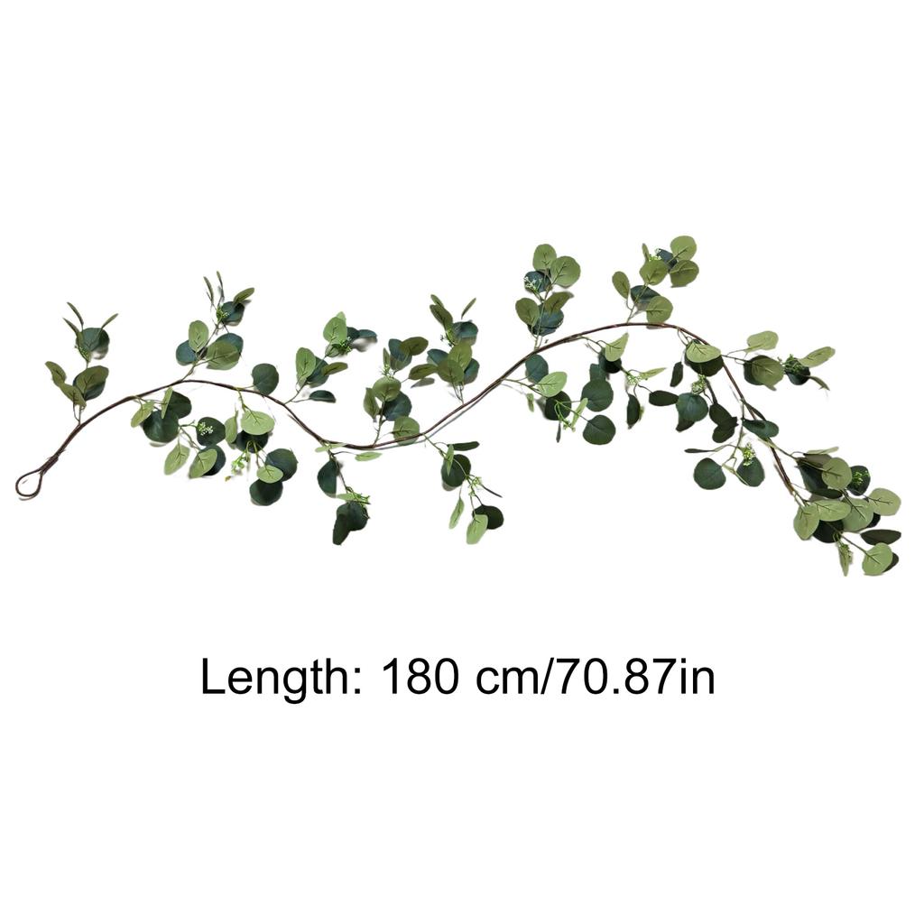 Twinkling Tree Olive Vine 6ft Fairy Light Olive Vine Garland Lighted Artificial Vine Garland for Wedding Party Decor