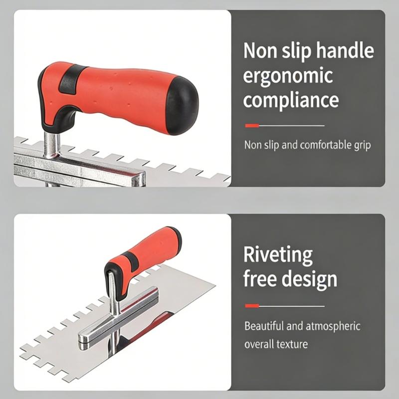 High Grade Metal Corner Trowel Tool Set For Precise Edge Application In Construction Tasks
