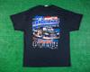 Vintage Dale Earnhardt 3 Racing T-shirt Black Size XL