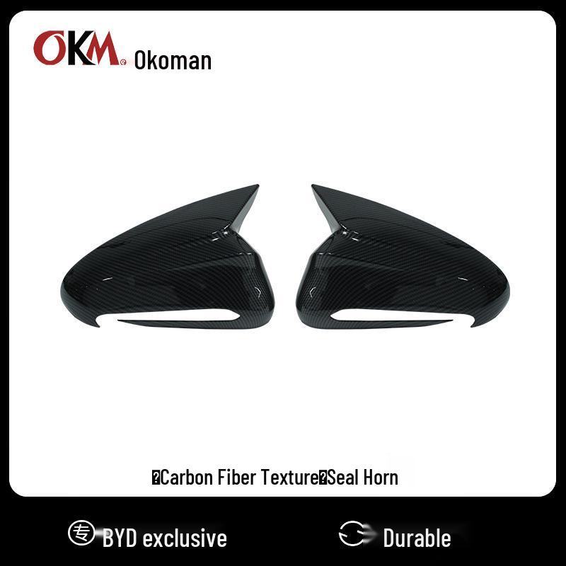 Корпус зеркала заднего вида для автомобилей BYD Seal EV/06dmi/07dmi Glossy Black