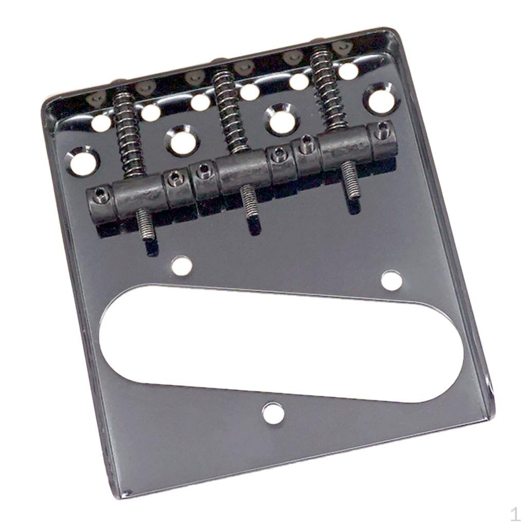 Saddles Bridge With Wrench Screws For Electric Guitar чёрный