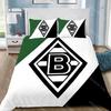 Copripiumino Federa Set Biancheria da Letto BorussiaS M-MonchengladbachS Adulto RagazzoRagazza Decorazione Camera da Letto Regalo per Bambini Singolo Grande