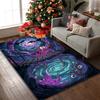 Courage the Cowardly Dog Print Area Rug, Multi-functional Office Chair Sofa Carpet, Easy Clean Carpet for Home and Living Spaces