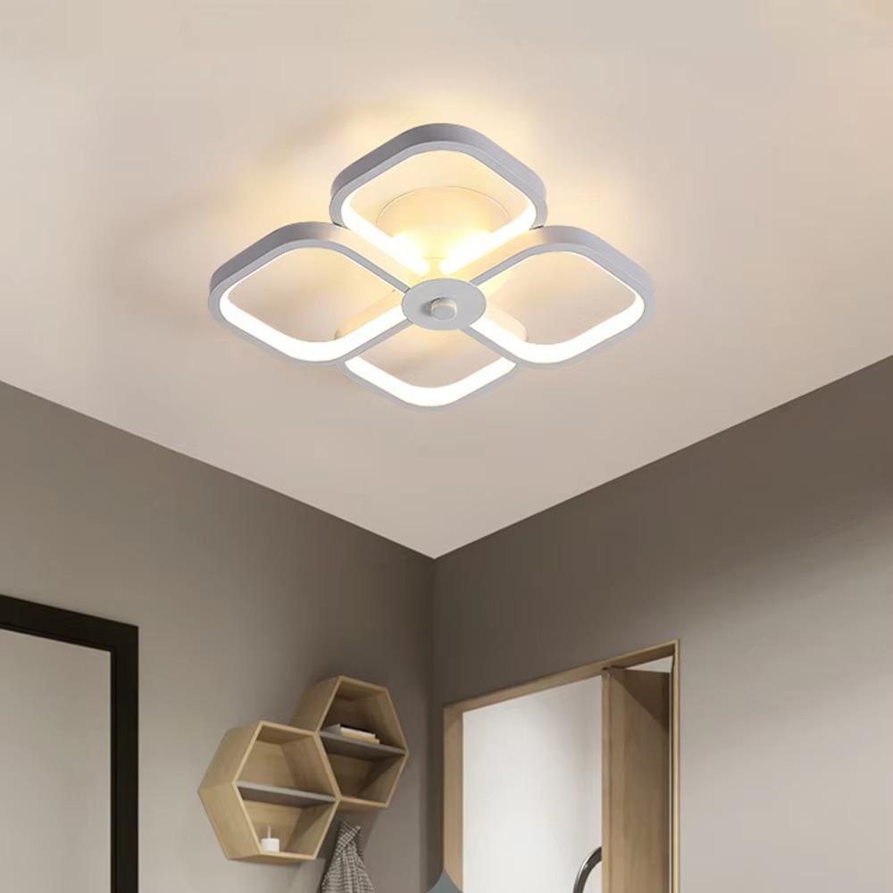 LED Flur Deckenleuchte Moderne Lampen Quadratische Form Aufbau Wohnzimmer Haushaltsdekorationen Flur Innen LED Beleuchtungskörper