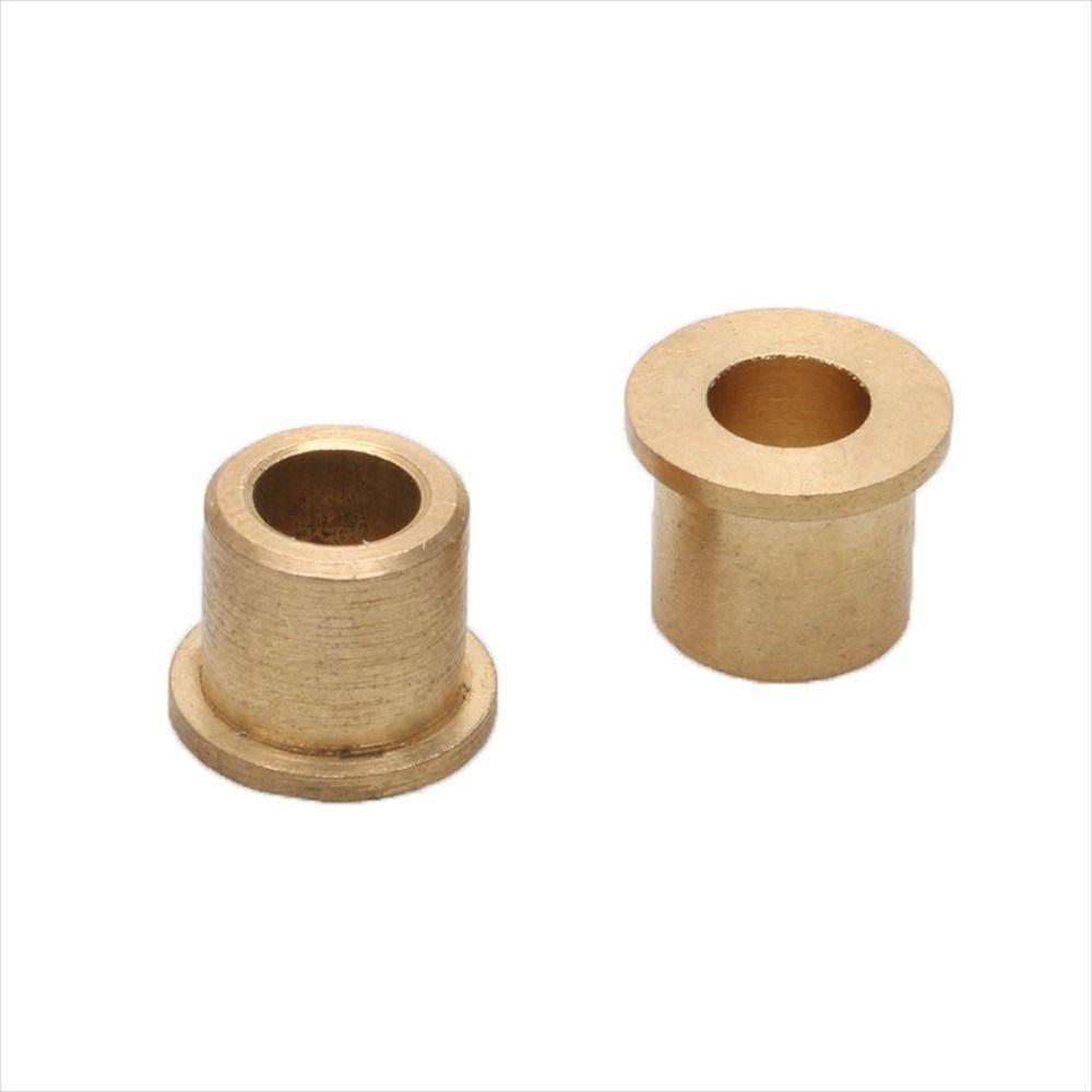 5Pcs Sintered Bronze Flange Sleeve Bearing Sintered Bronze Bushing  for Shafting System Replacement