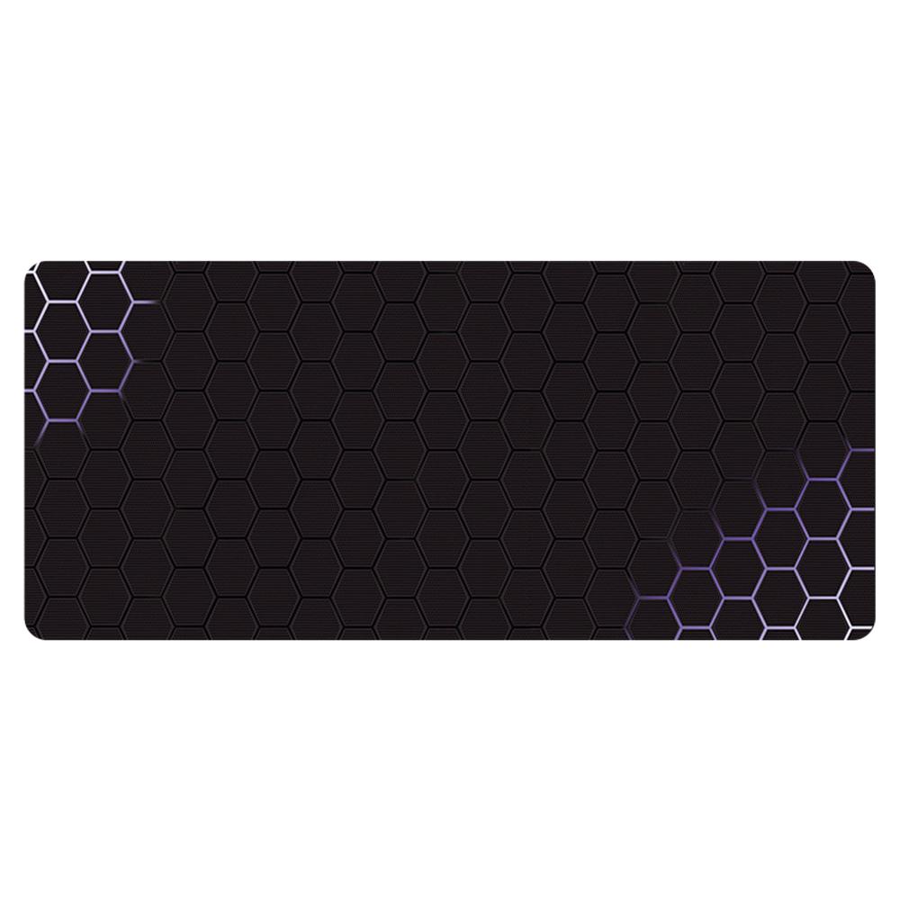 300x800x3mm Honeycomb Pattern Gaming Mouse Pad Rubber Anti-skid Desktop Mat