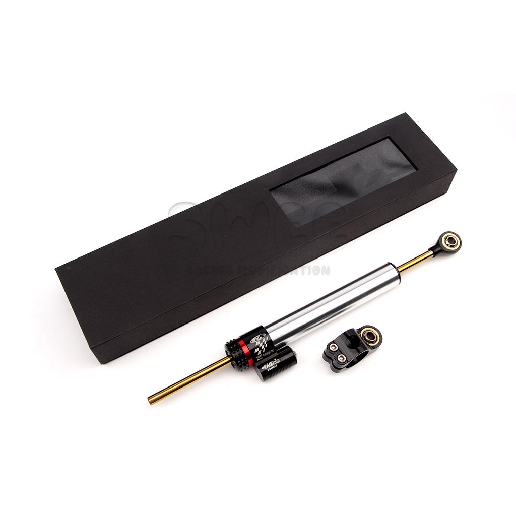 Universell Titan Justerbar Motorcykel Styrdämpare och Stötdämpare Balansstång