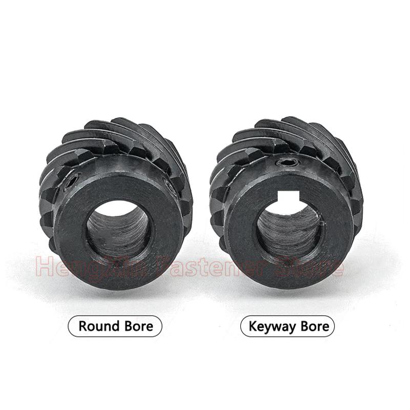 1pcs 1.5M Helical Gear 42 45 46 Teeth 1.5 Modulus 42T 45T 46T 45 Degree Left/Right Spiral 45# Steel Gear Bore 12-32mm Custom