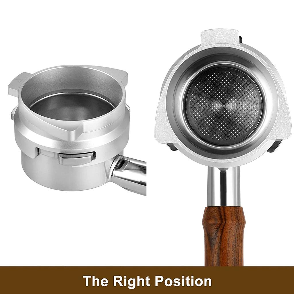 Tumbler Coffee Needle Distributor Stirrer and 54mm Dosing Ring Espresso Powder Stirrer Distributor Leveler Easy To Use