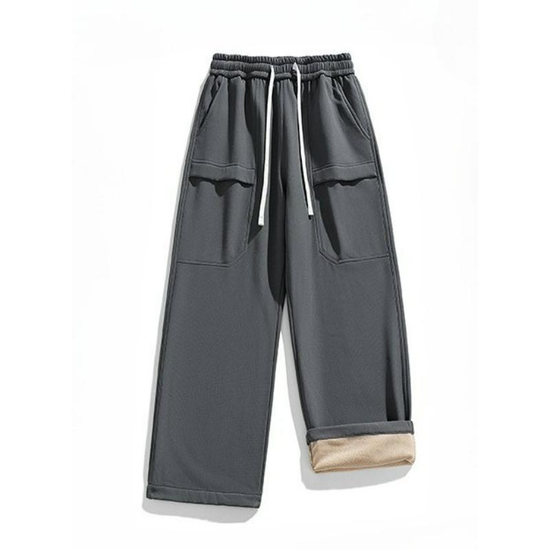 Three-proof Assault Pants Men's Autumn and Winter Straight Men's and Women's Outdoor Plus Velvet Thick Warm Tooling Casual Functional Sports Pants