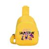 Borsello petto stampato Anime Cartoon K-Pop Demon Hunters Kawaii per Ragazzo Ragazza Borsa a spalla Studente Borsa a tracolla portatile Borsa petto di Natale Regalo per bambino