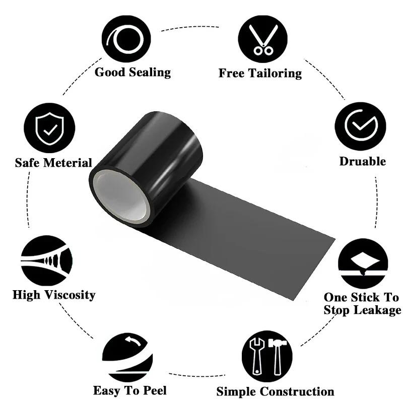 Super Strong Waterproof Tape Stop Leaks Seal Repair Tape Ultra-Durable Self-Adhesive Tape for Outdoor Garden Hose Pipe Pool Home Leakage Fixing