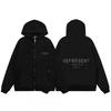 Mens Oversized Hooded Zip-Up Sweatshirt Streetwear Cotton Pullover Casual Long Sleeve Hoodie Fall
