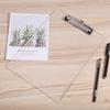 A4 Clear Colored Plastic Scale Clipboard Student Writing Board Artist Paint Pad Copying Plate Office School Folder Clip Mat Gift
