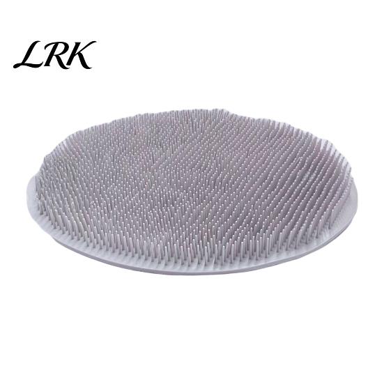 Silicone Foot Scrubber Mat with Anti-Slip Suction Cups, Ultra Soft Bristles Bath Bristle Brush, Wall Mounted Cleaner for Deep Cleaning And Massage
