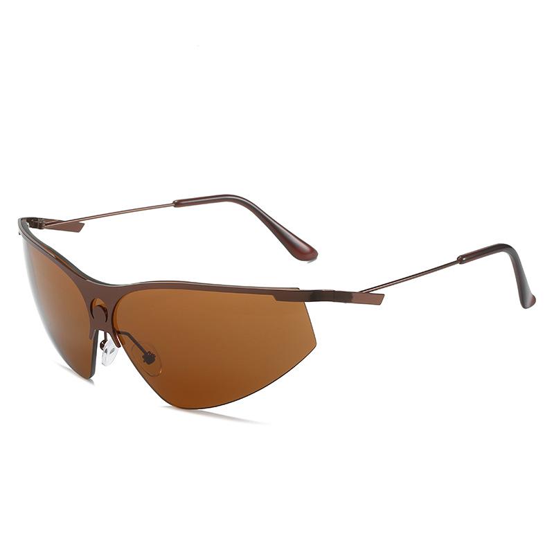 

2023 Женские спортивные модные очки-обертки для велоспорта - Полуоправа, трансграничный стиль Regular