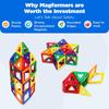 Magformers Designer Magnetic Building Educational Toy for Fostering Creativity 62-Piece Set, Blocks, [Used]