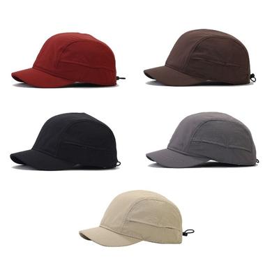 Baseballkappen Baumwolle Verstellbar Sonnenschutz Schnelltrocknend Sonnenhüte Kurzer Schirm Hip Hop Golf Papa-Hut Snapback-Kappen