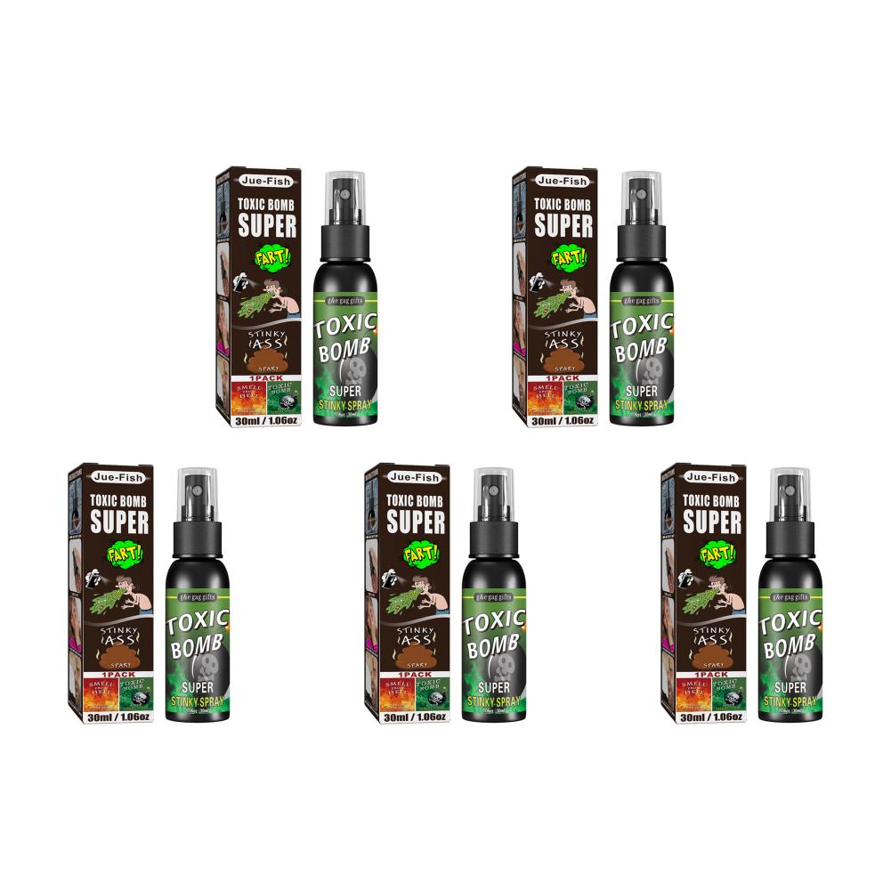 5-1PCS Novelties Liquid Fart Gag Spray Prank Joke Spray Non Toxic Stink Ass-Smelly Stinky Gas Prank Toy Halloween Funny Toy