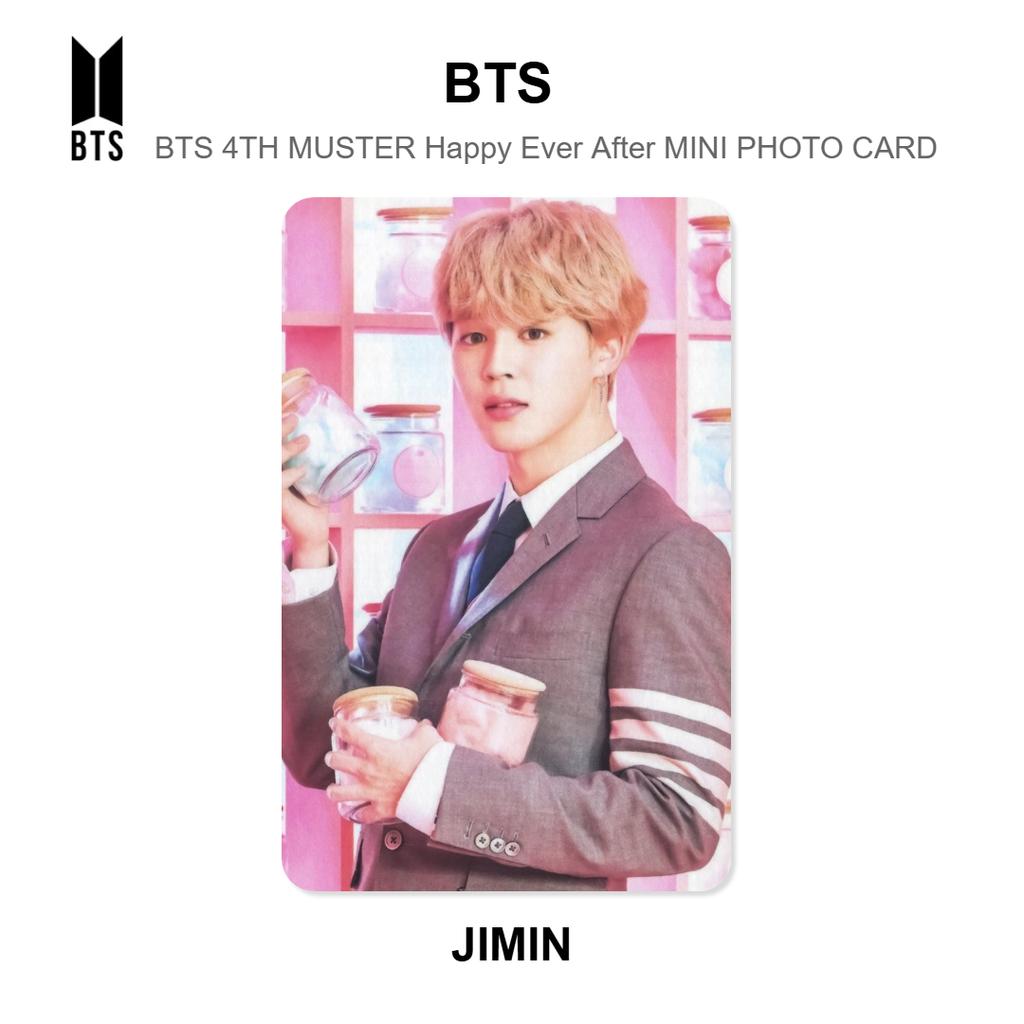 BTS BTS 4TH MUSTER Happy Ever After MINI PHOTO CARD Official Photocard