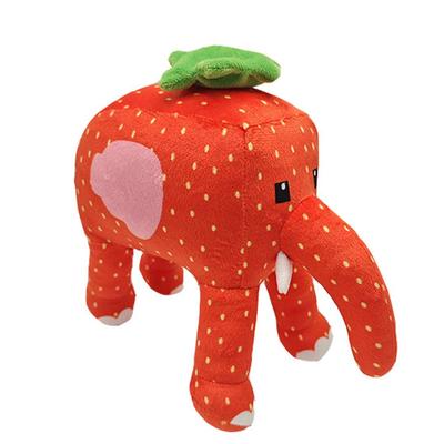 Nofutowango Spielzeug, Niedliches und Lustiges Plüschtier, Dekorative Figur, Kinderspielzeug, Saisonales Geschenk - (Roter Elefant)