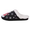 Winter Couple Slippers Cotton Snowman Cartoon Christmas Print Warm Fashion Home Indoor Plush Shoes