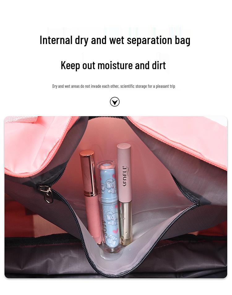 Extra Large Capacity Travel and Fitness Bag - Handheld, Perfect for Short Business Trips or Maternity Needs