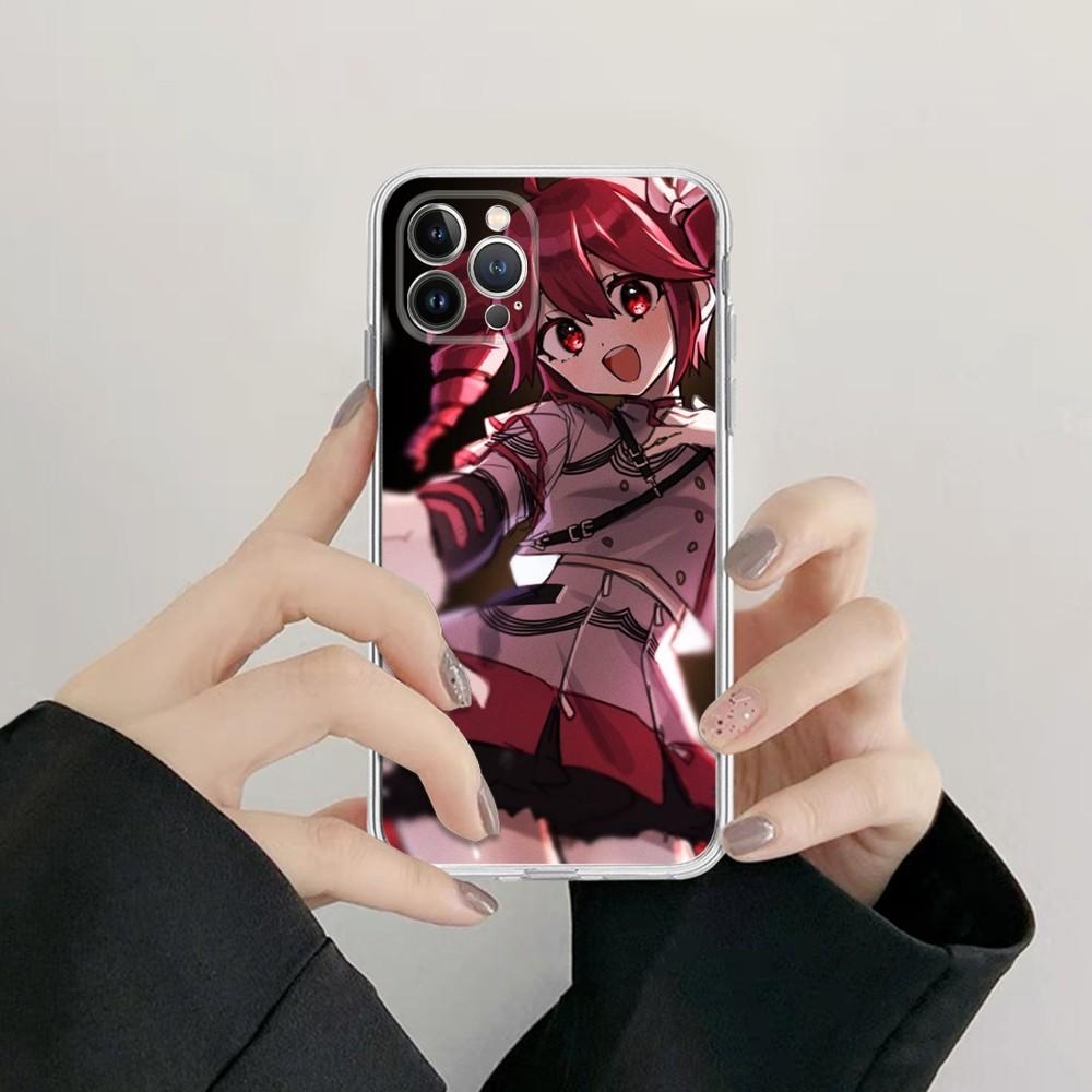 Hot V Kasane Teto Phone Case Silicone Soft For Iphone 16 15 14 13 12 11 Pro Mini XS MAX Plus X Cover
